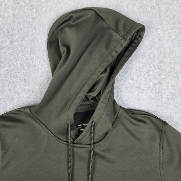 Under Armour Hoodie Mens Size Small Big Logo Dark Forest Green - Picture 6 of 14